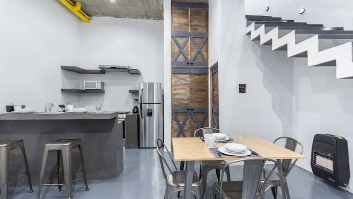 Modern Loft With Rooftop Terrace, Views And A/c - San Miguel de Allende