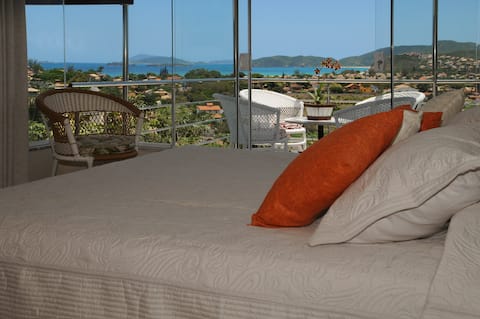 Casa em Búzios com vista ao mar