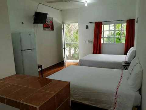 Departamento 2 en Holbox muy cerca de la playa