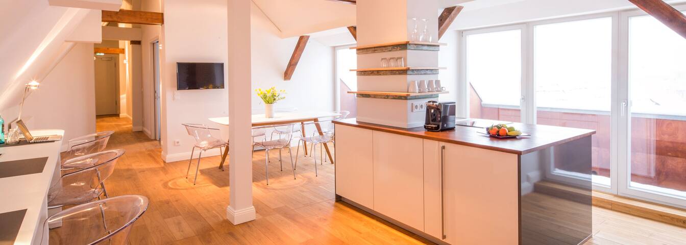 Großzügiges 4-Zimmer-Apartment im Hotel Oderberger gallery image 2