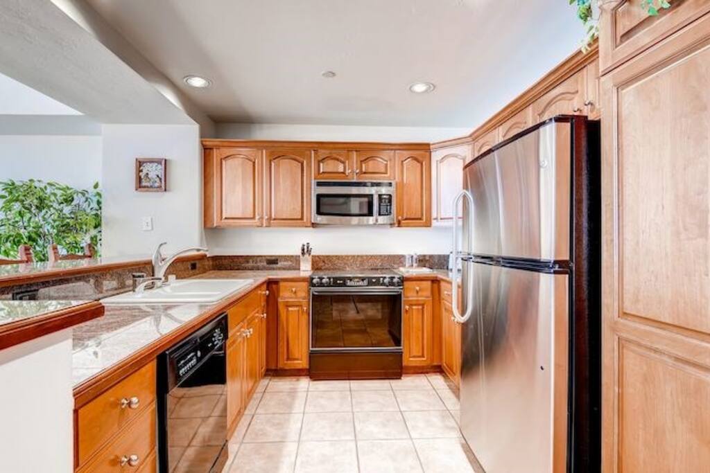 Prepare meals in the comfort of your very own fully-equipped kitchen.
