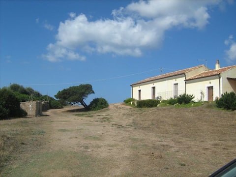 Typical country house with sea view