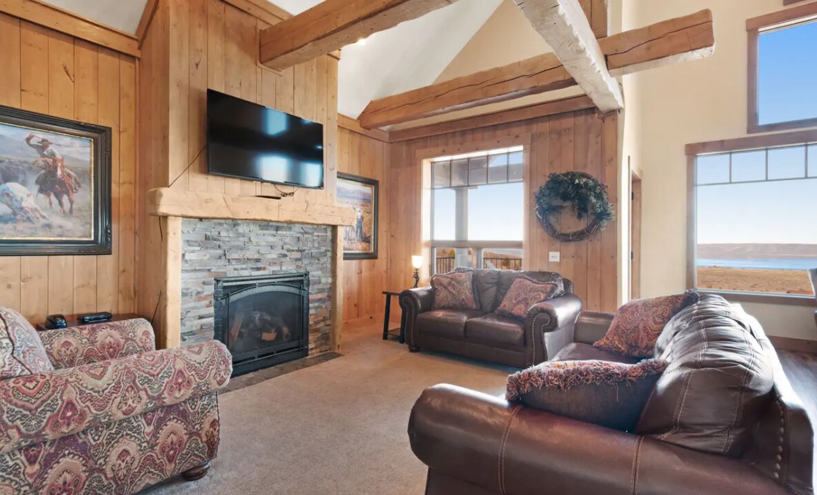 Planta principal: sala de estar