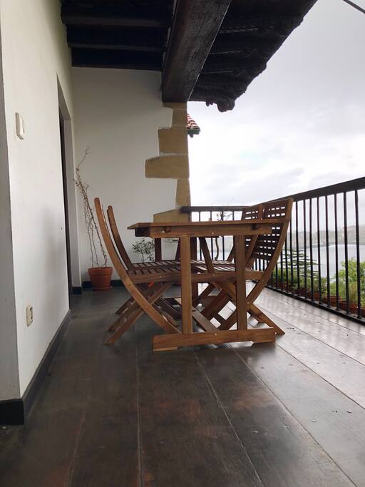 Desayunos en la terraza viendo el amanecer