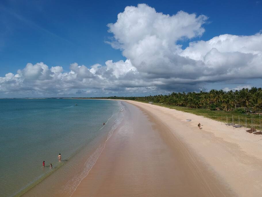Praia cristalina