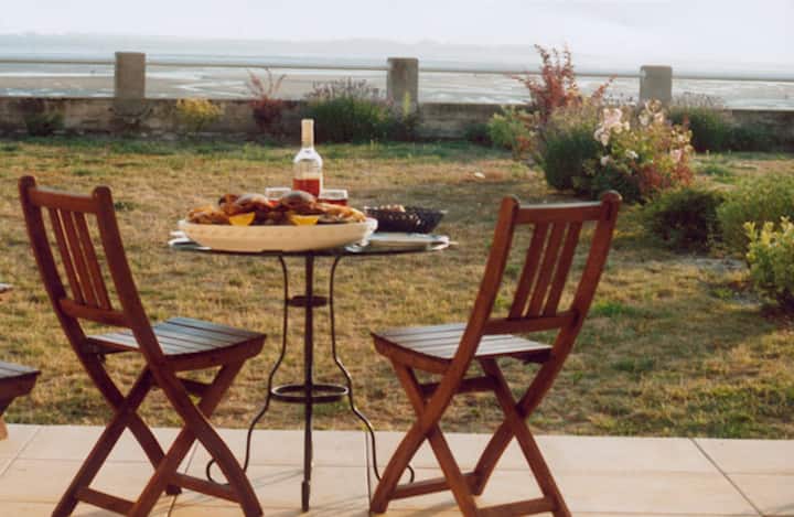 Appt Rez Jardin Vue Sur Baie (Les Peintres) - Le Crotoy
