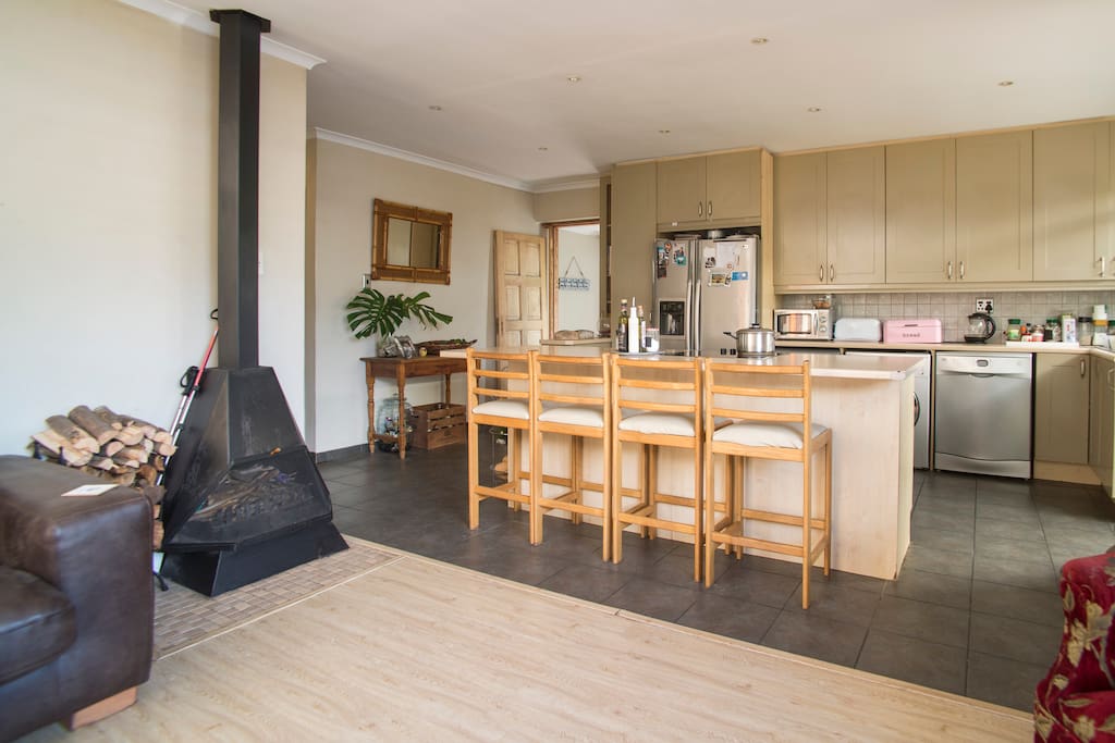 open plan for socialising