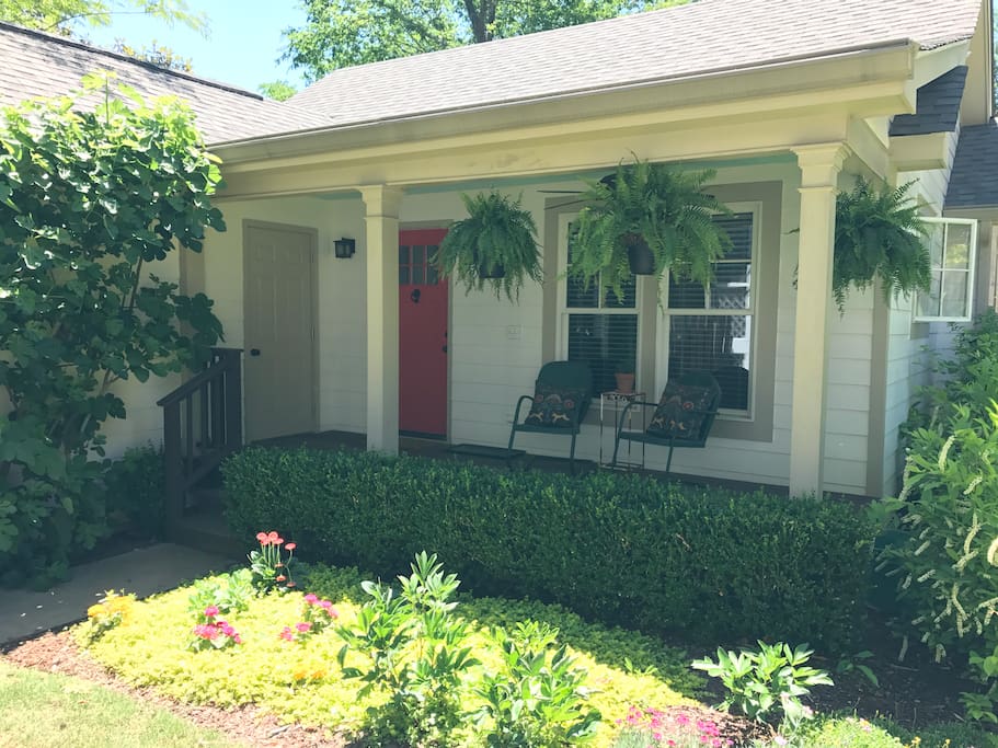 Cozy front porch