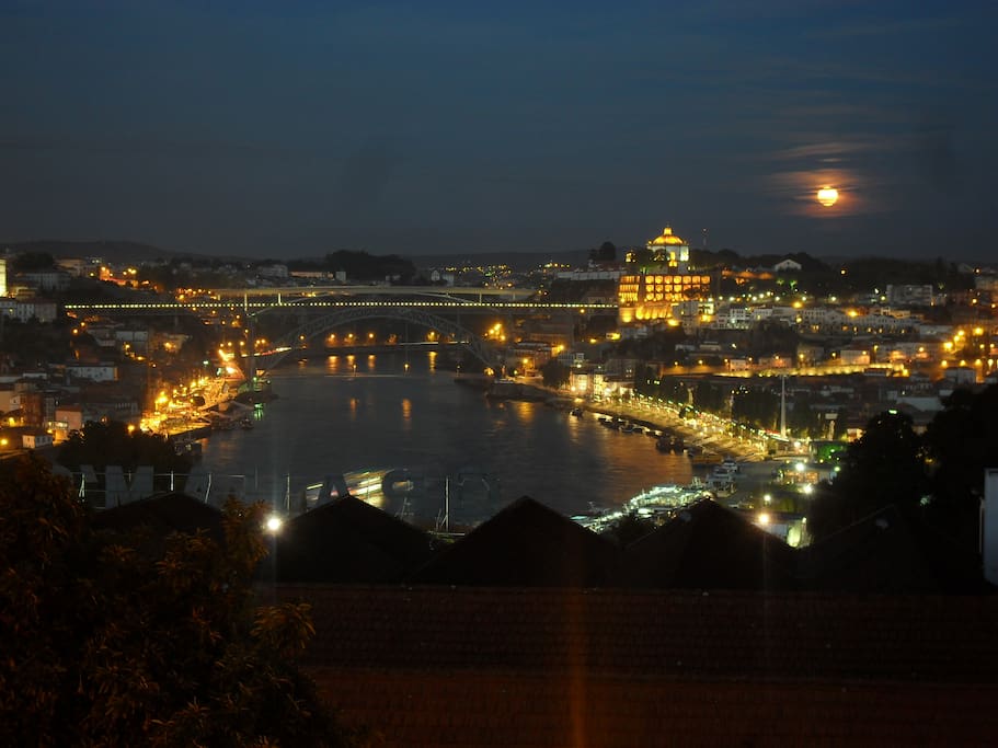 Noite à janela