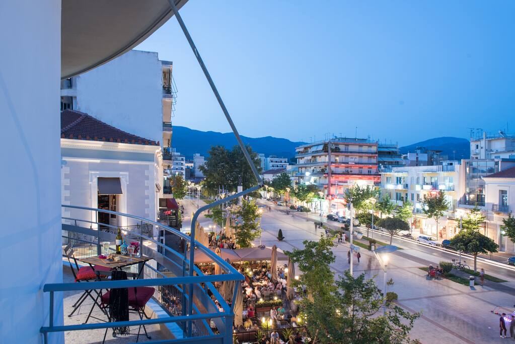 In the heart of Kalamata city