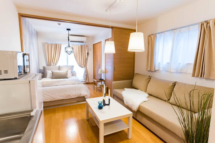 Designer room/4 mins to Namba/FDS BIJOU SUITES