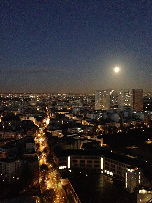 Night's view from the room