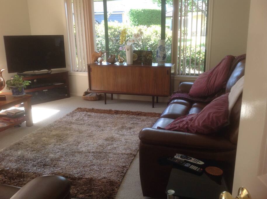 Cosy TV room available for guests