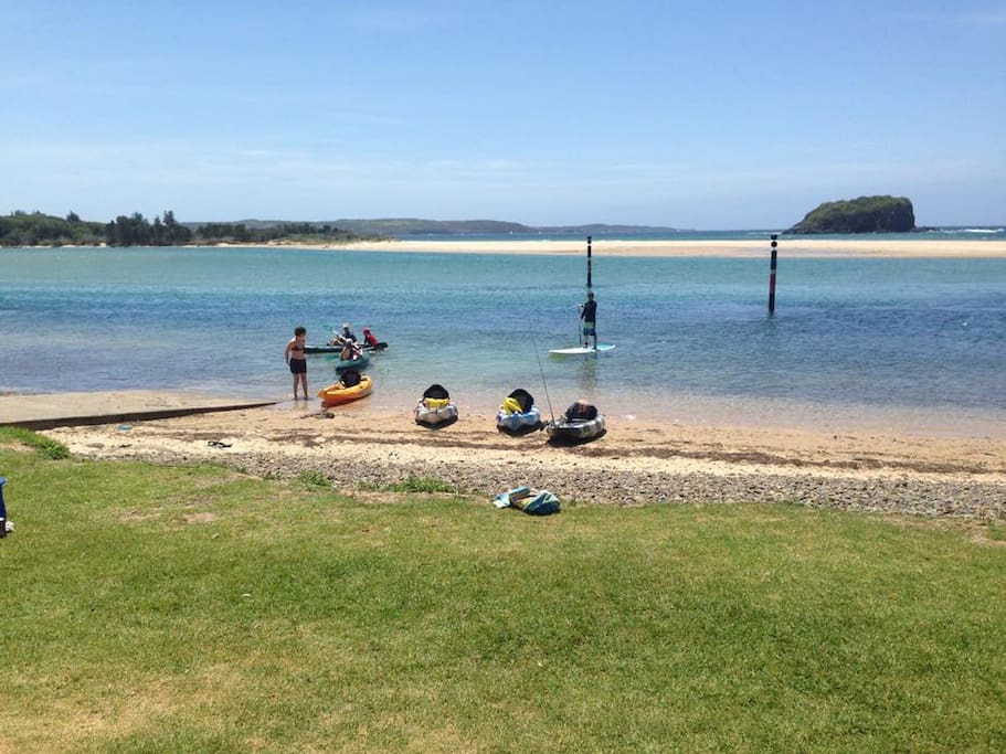 Minutes to Minnamurra River.