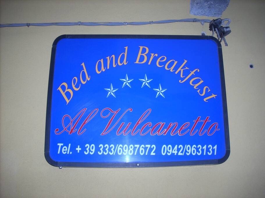 insegna b&b