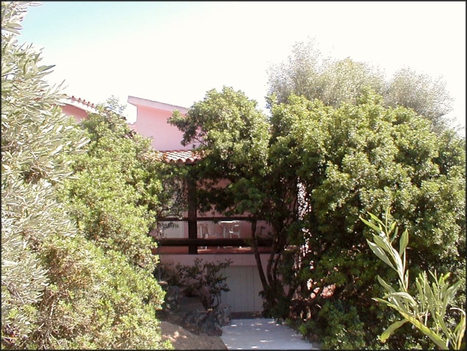 vista della casa