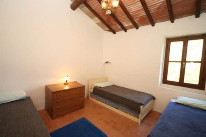 El dormitorio con camas individuales.