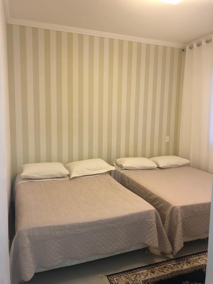Chambre 1 - Suite avec 02 lits doubles