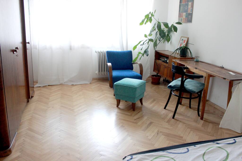 The room