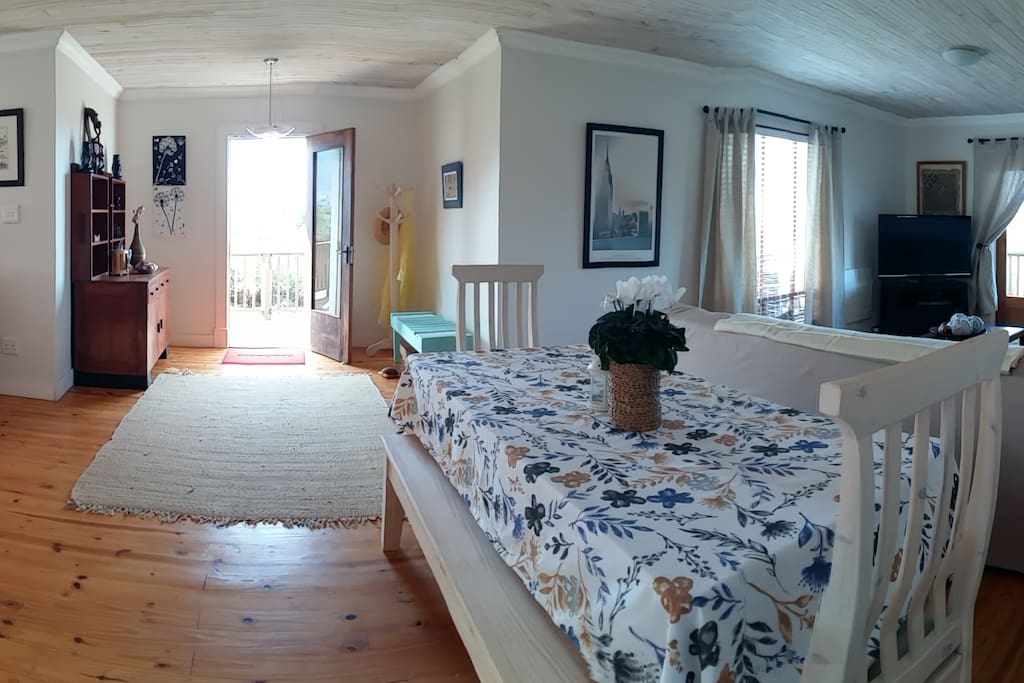 Entrance and dining area