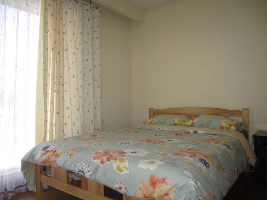 Bedsheets may be different due to having new sheets for each guest