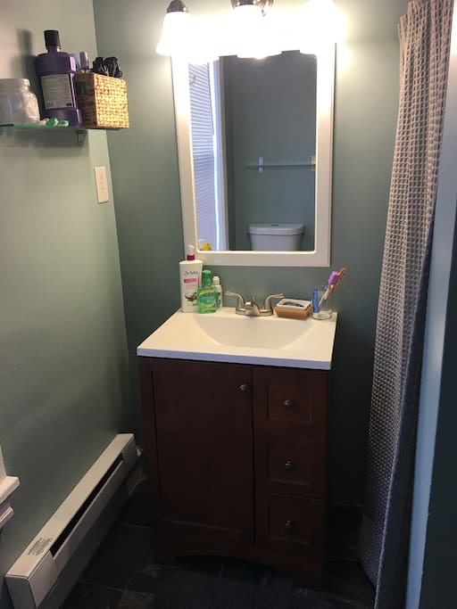 Shower only, but excellent water pressure.