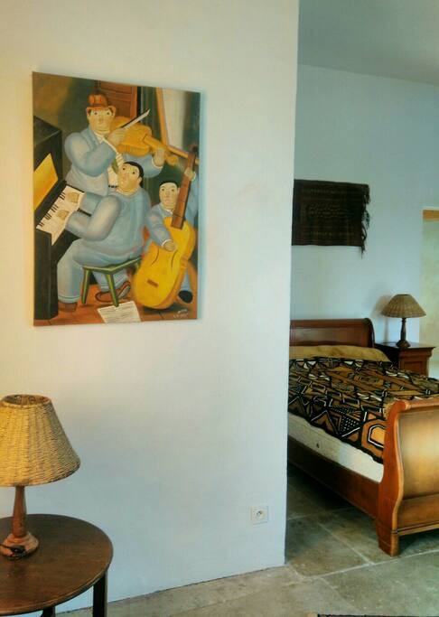 Bedroom 1 with double bed