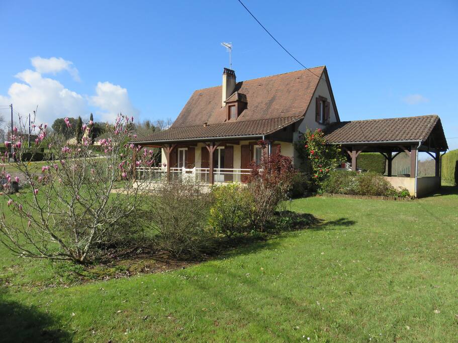 Vue Maison côté massif