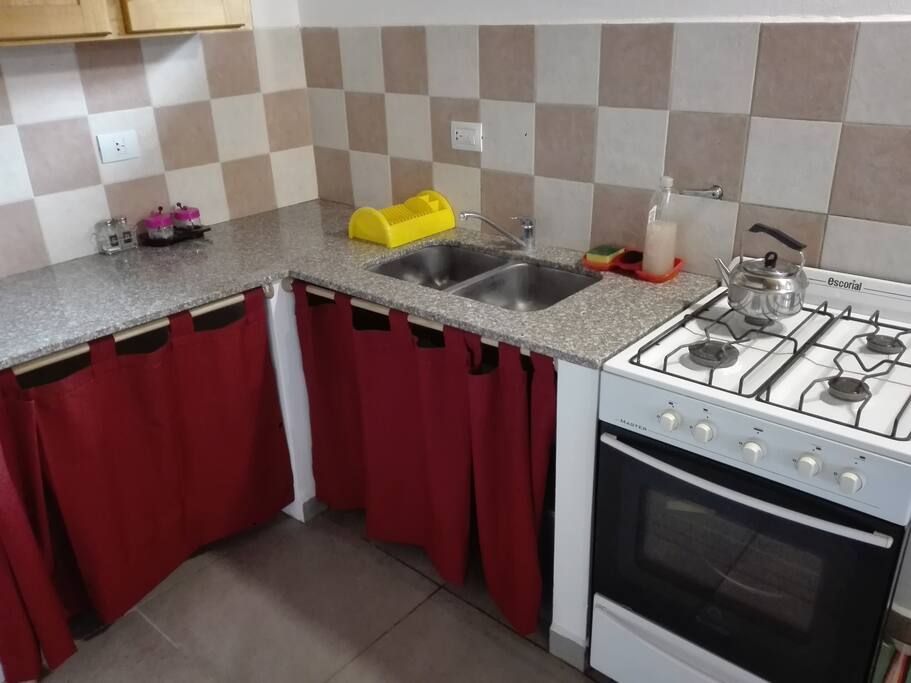 Cocina totalmente equipada