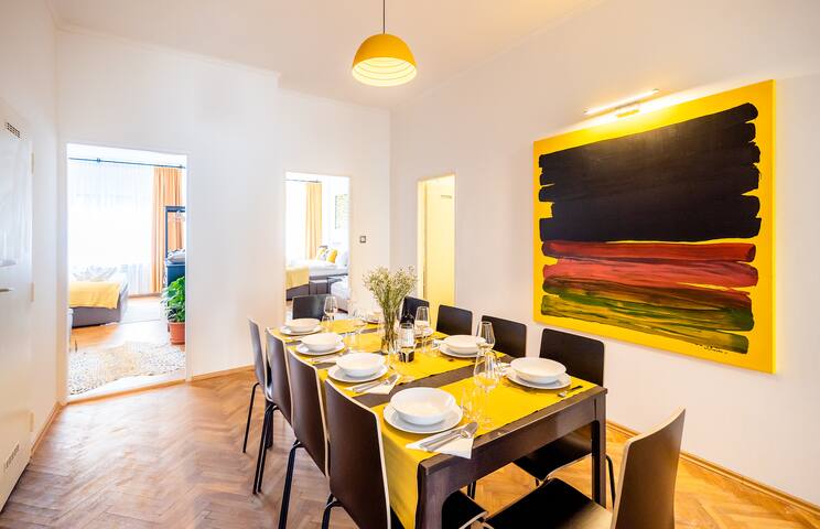 4BR+2BATH Prague AUTHENTIC at Historical center gallery image 2