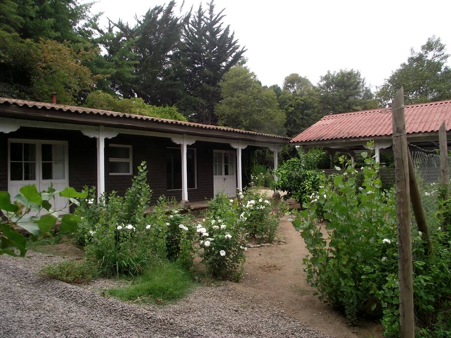 Cabaña para invitados, 2 habitaciones y un baño