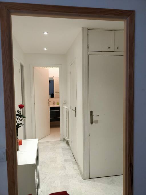 L'entrée + le couloir