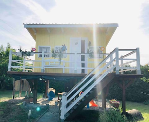 Charmantes Baumhaus am Storchennest