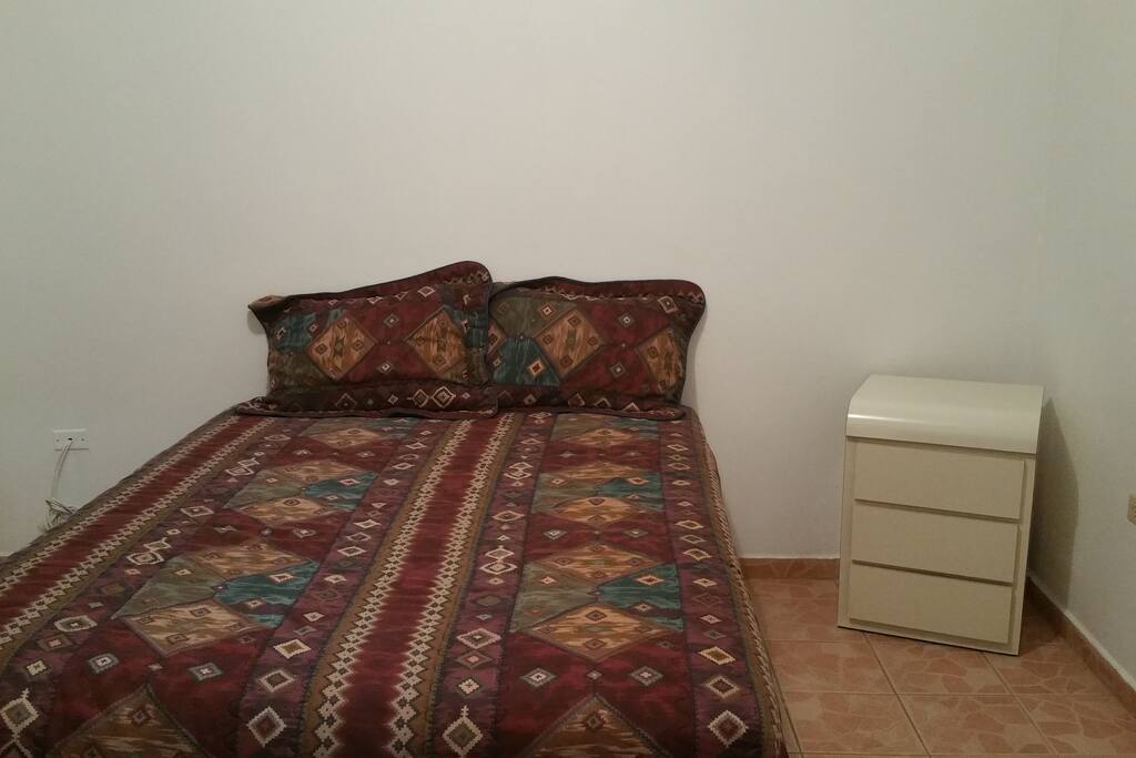 private room with full-sized bed
