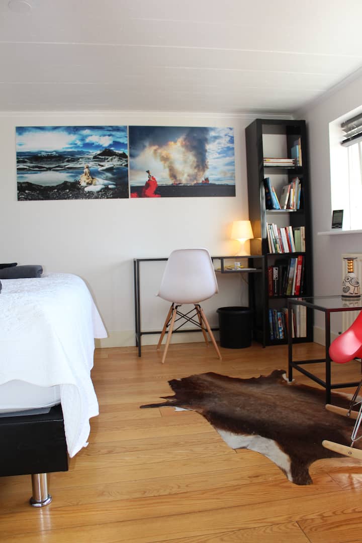 全新现代家具，环境迷人。