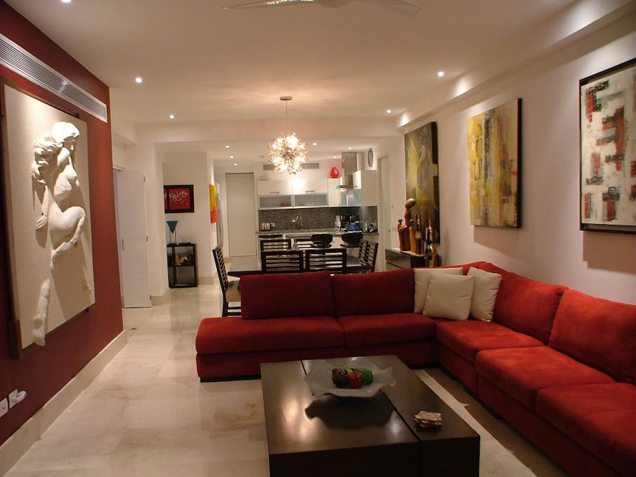 View of interior of condo as seen from Ocean Terrace