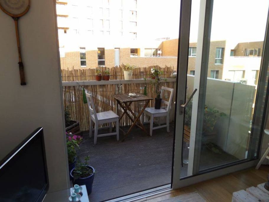 Your private balcony!