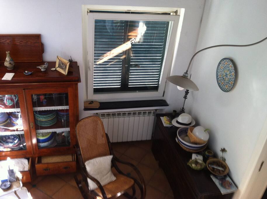 un angolo del soggiorno