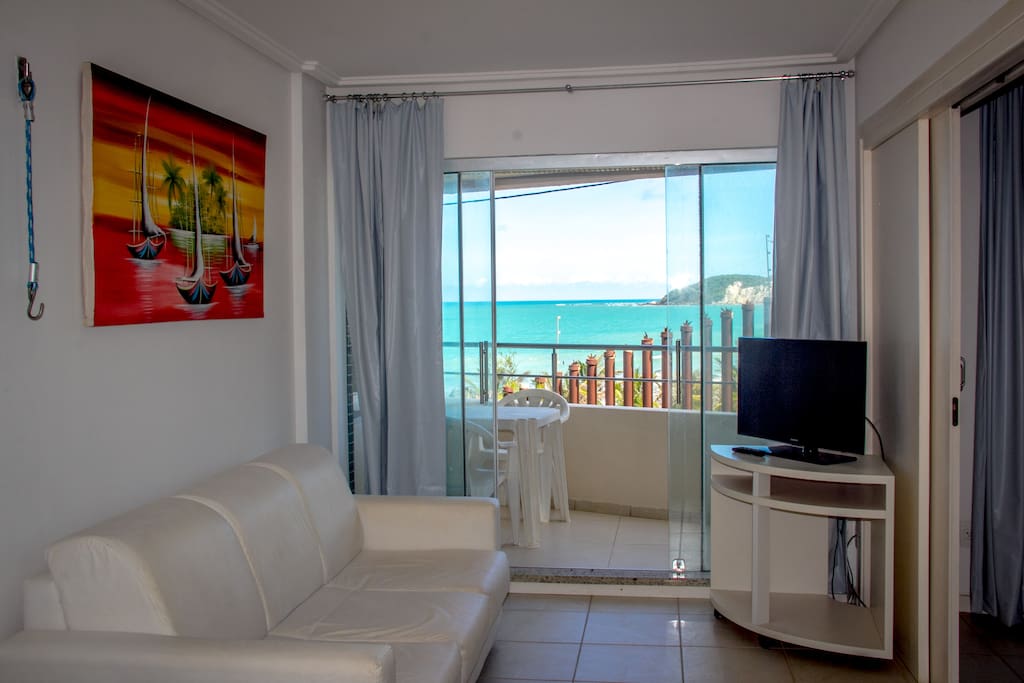 Apartamento com vista da praia de Ponta Negra