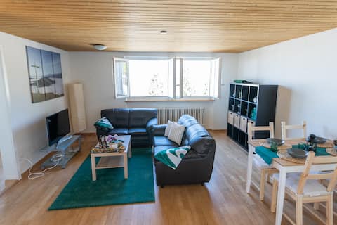 Time out on the Queen of the mountains 3.5 rooms apartment
