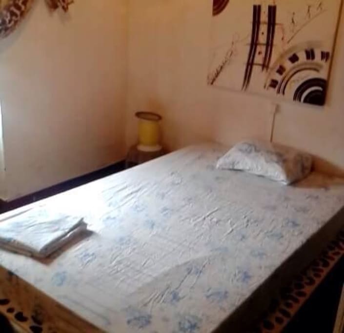 One of the rooms of the B&B