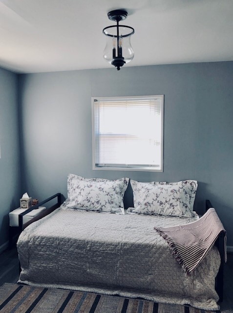 El segundo dormitorio tiene esta cama nido que se separa en 2 camas individuales. 