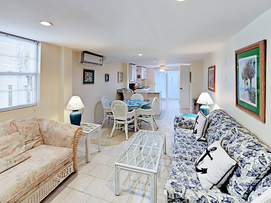 With 2 living spaces across 2 floors, this home offers plenty of room to spend time with your crew.