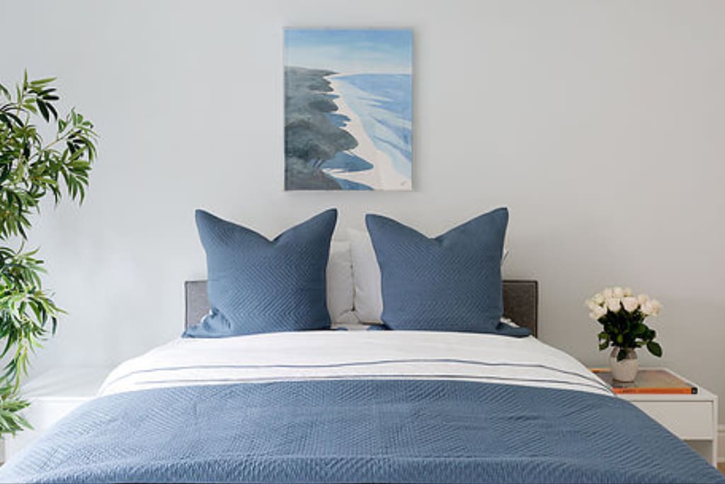 Your queen size bed.