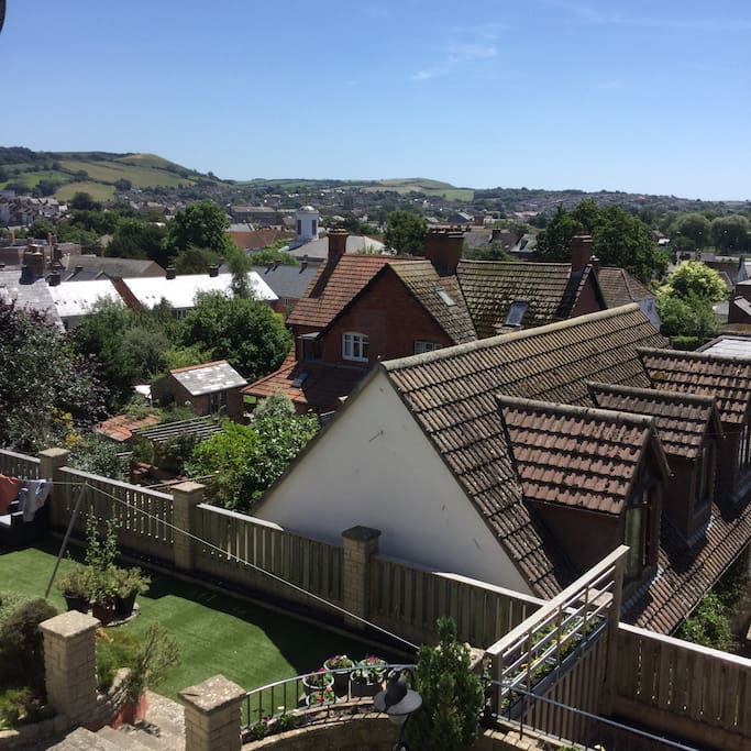 View from bedroom window
