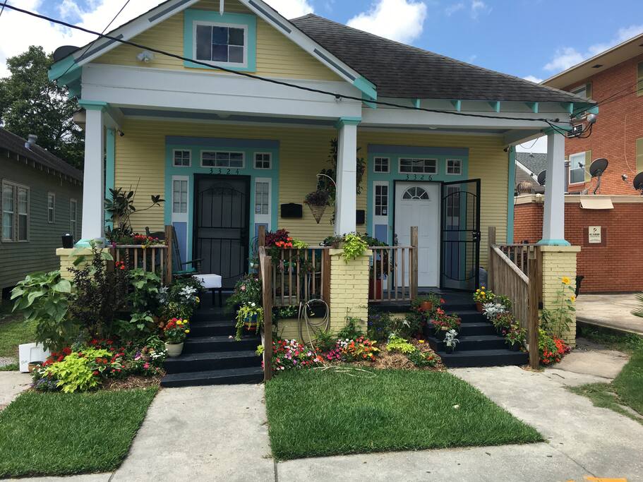 Front of the house