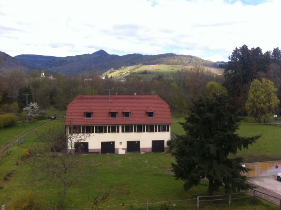 La résidence avec vue sur la montagne
