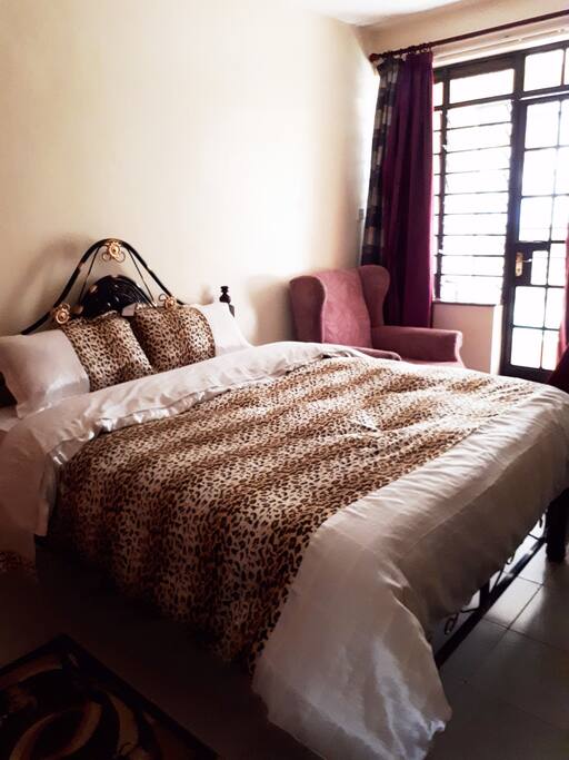 Double bed...