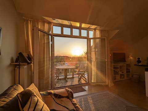Erfolgreiche Airbnb-Immobilie: Tallskog - your apartment next to the nature beach in Hohenkirchen