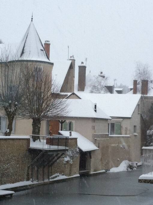 Sous la neige